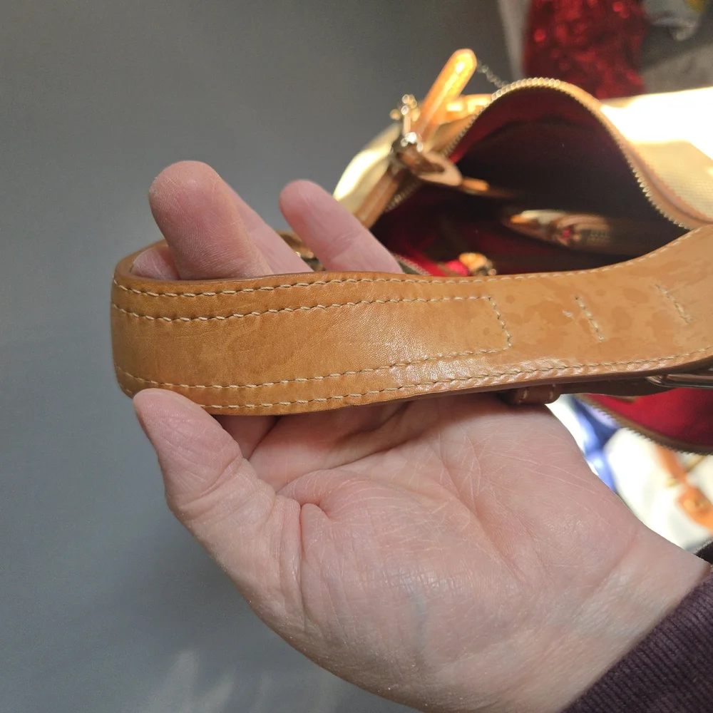 Dooney & Bourke Tan and Brown Shoulder Bag - Picture 12 of 12